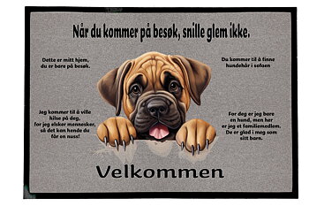 Dørmatte Mastiff 1