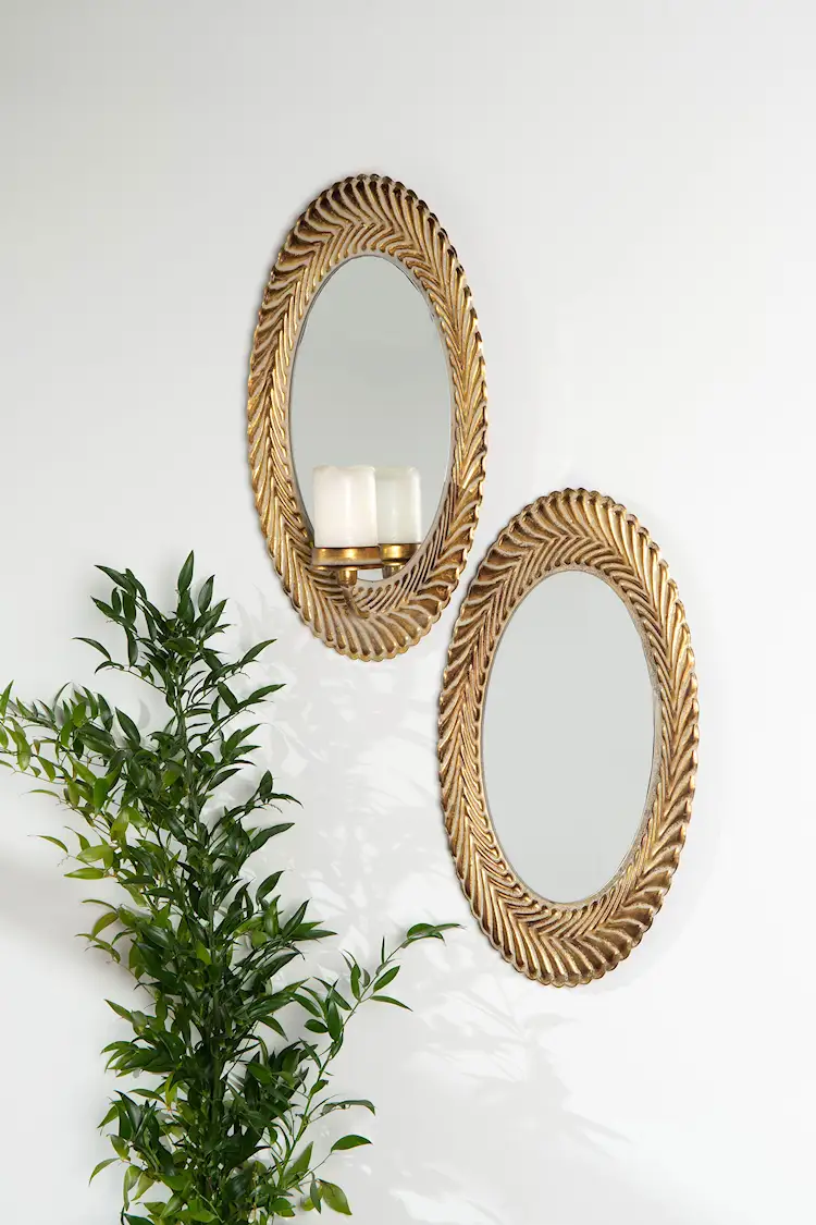 Ophelia mirror lamp - 46 cm