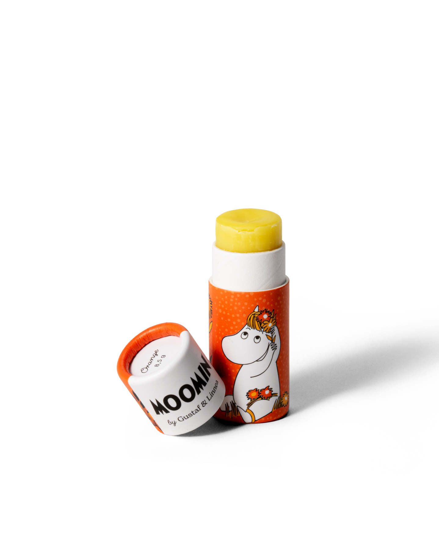 Läppcerat Moomin "Apelsin" 6st/frp