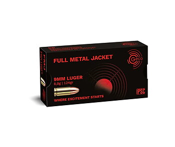 Geco 9mm luger 8 gram 124gr (50ptr)