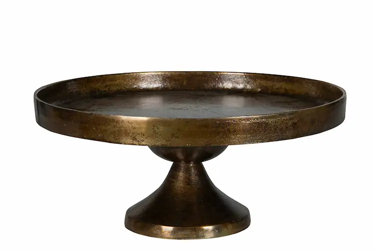 Fat på Fot Bränd Mässing - Ø35 cm - 3
