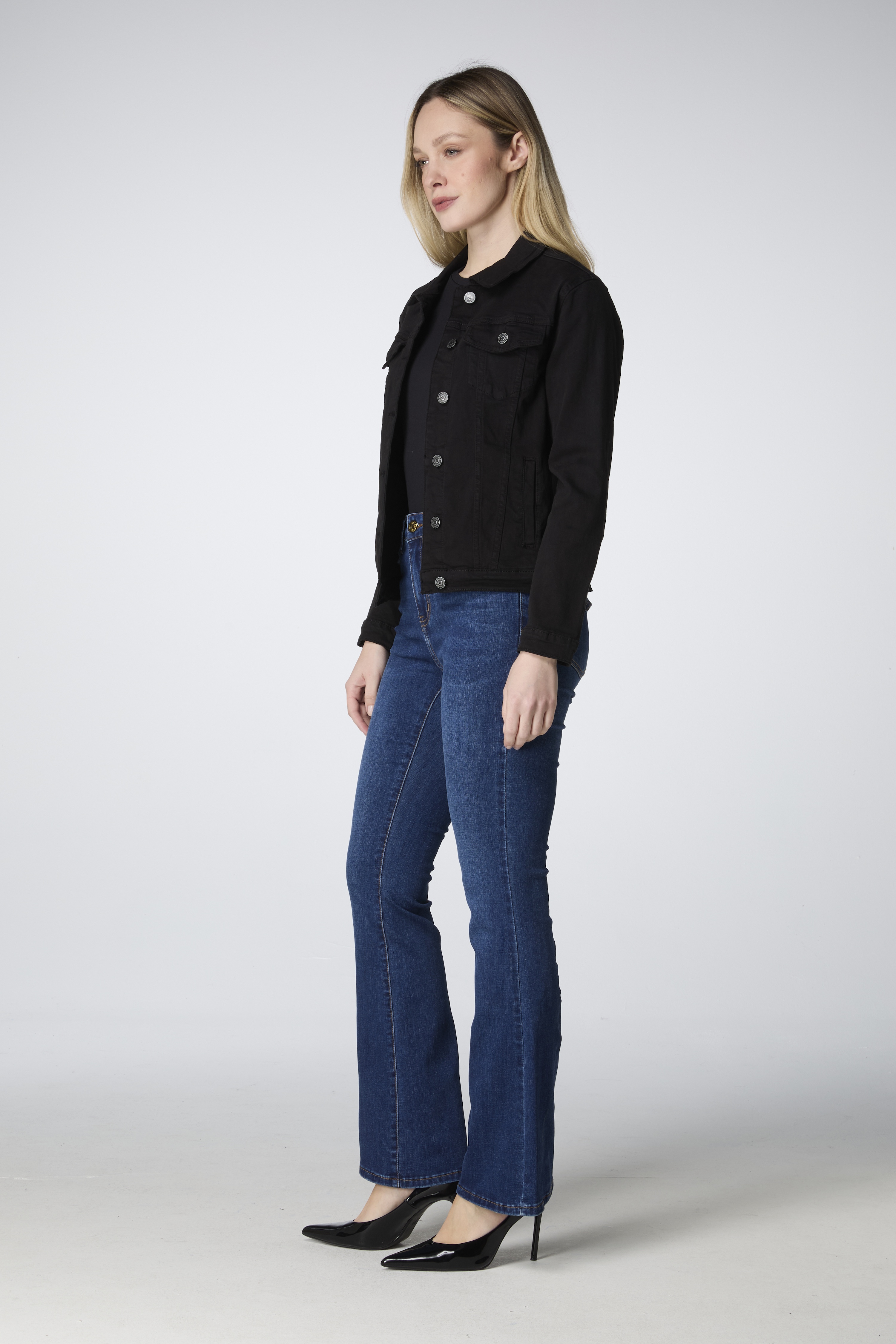 DENIM JACKET Black - 3