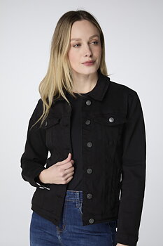 DENIM JACKET Black