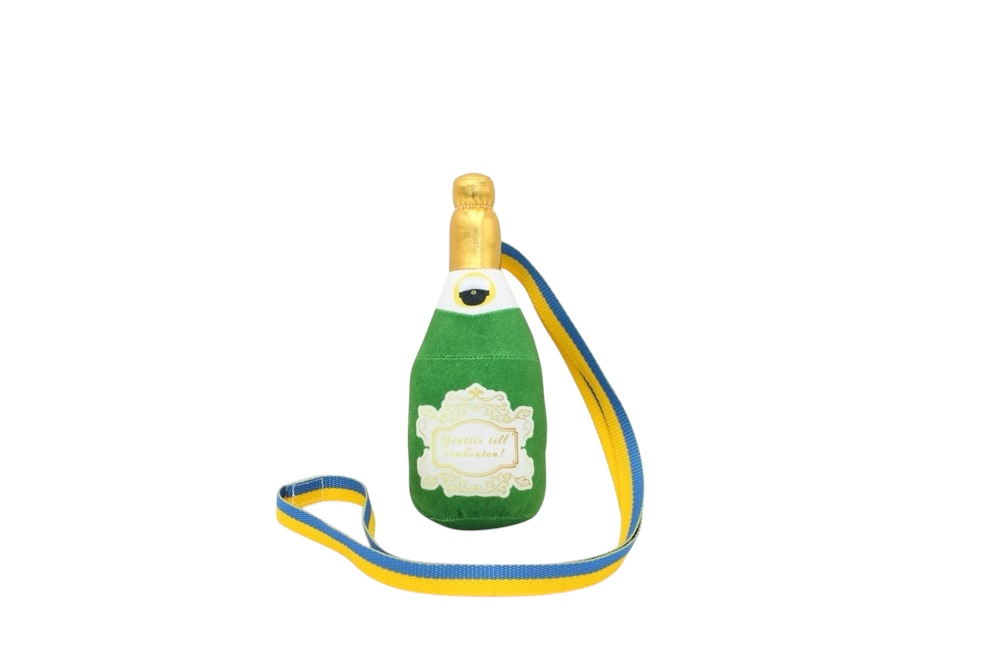 Student-halsband - Champagneflaska  - 2