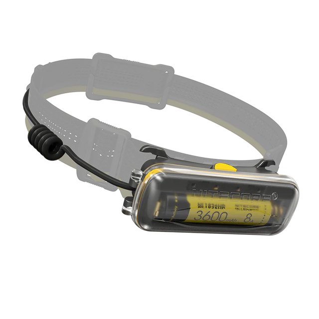 Extra battery pack for Nitecore headlamp