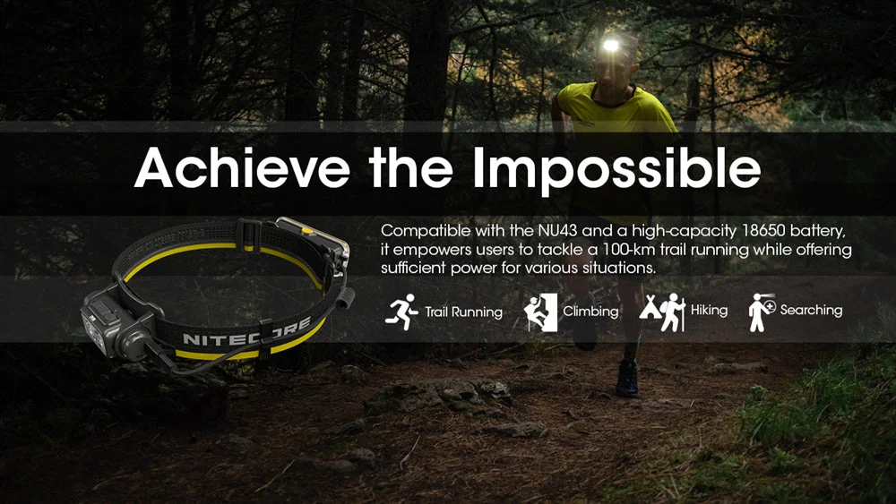 Extra battery pack for Nitecore headlamp - 8