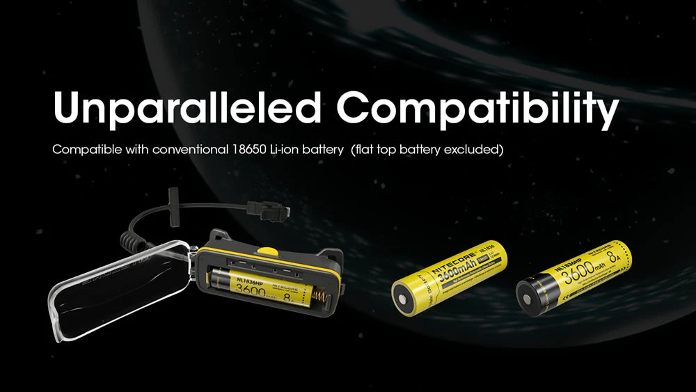Extra battery pack for Nitecore headlamp - 3