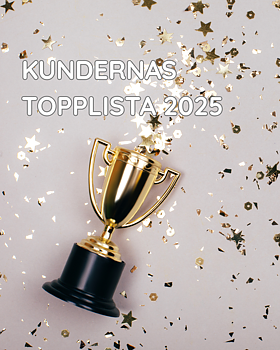 Kundernas topplista 2025