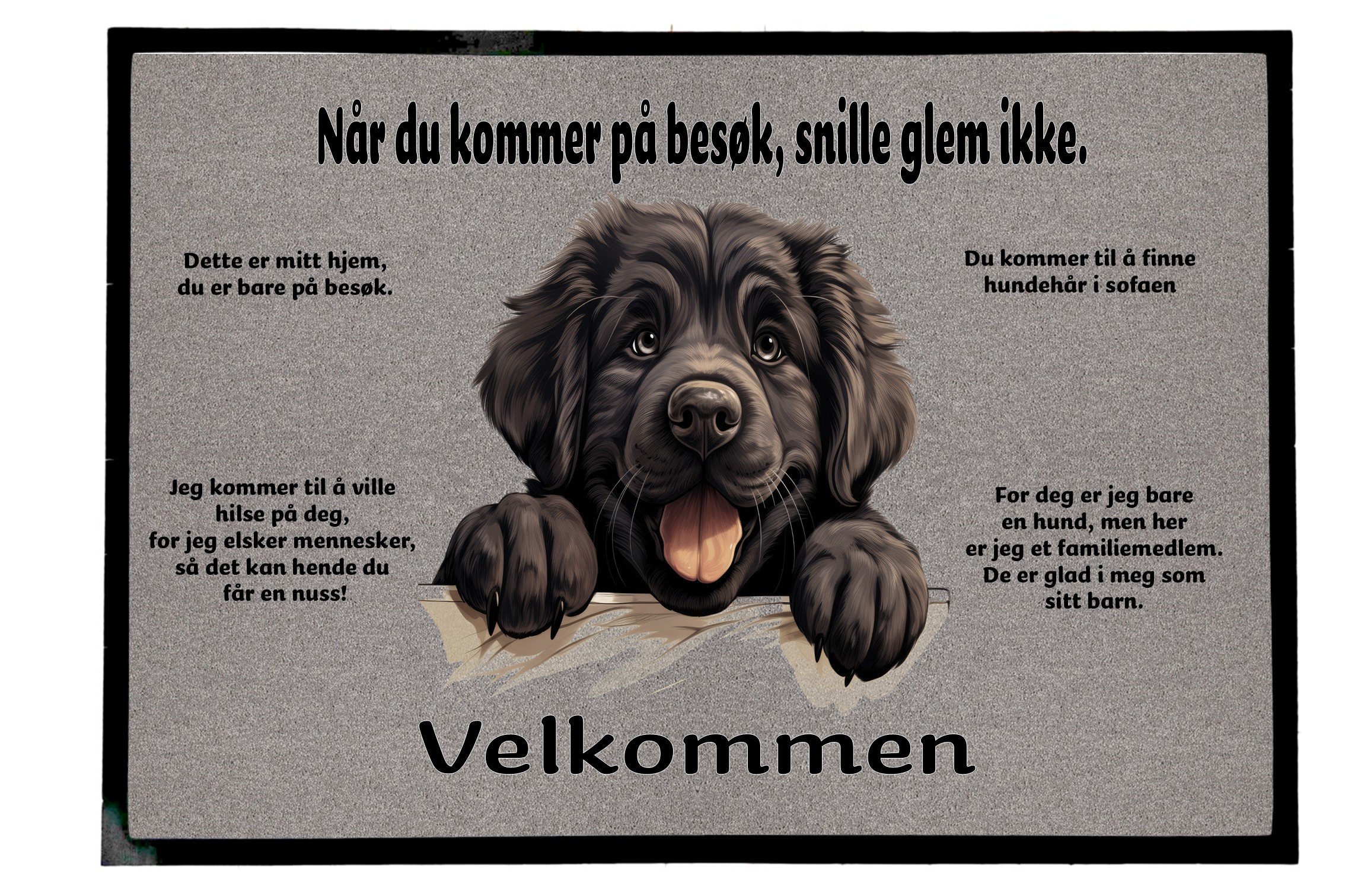 Dørmatte Newfoundland 2