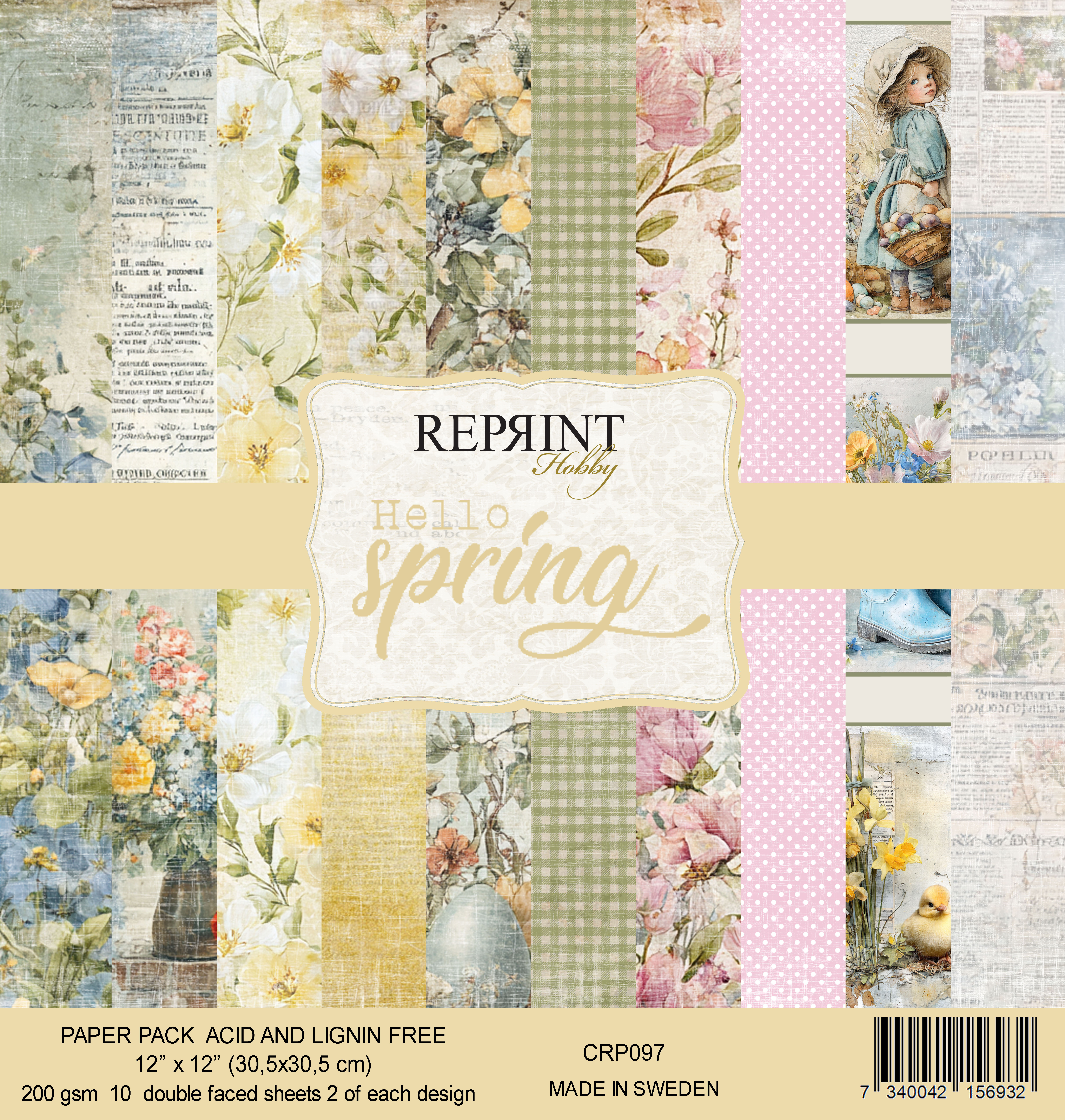 Paperpack Reprint - Hello Spring  Collection Paperpack - 12x12