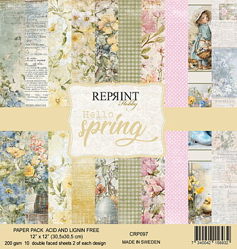 Paperpack Reprint - Hello Spring  Collection Paperpack - 12x12