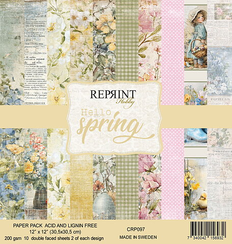 Paperpack Reprint - Hello Spring  Collection Paperpack - 12x12