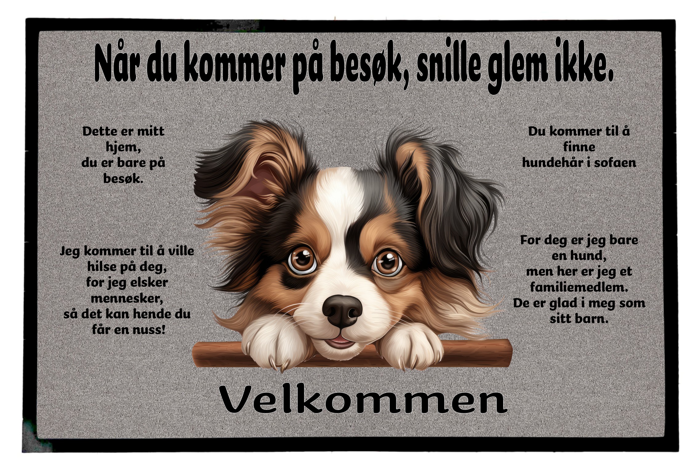 Dørmatte Papillon 2