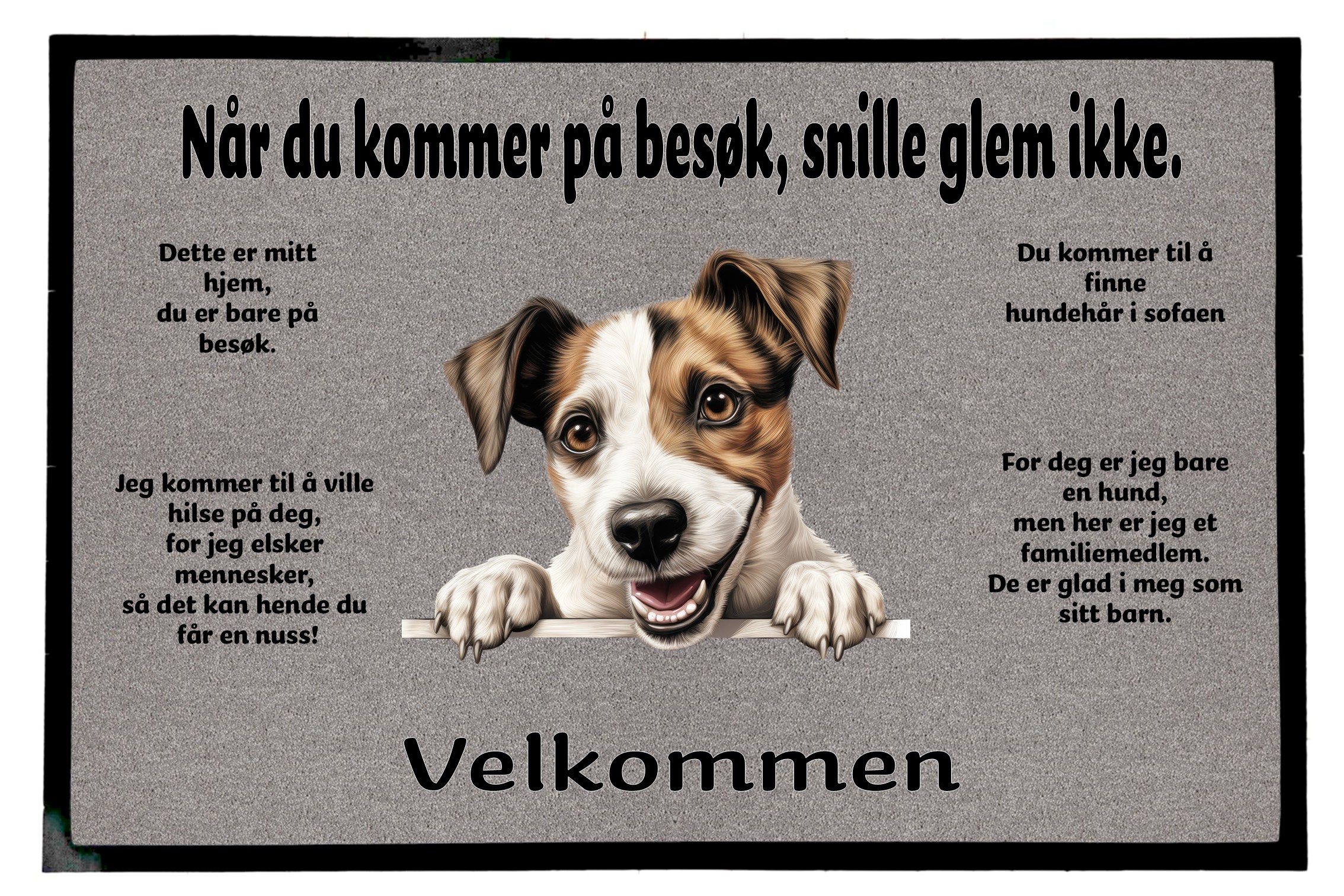 Dørmatte Parson Russell Terrier 1