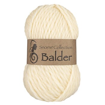Balder Ull 50 gram 802 Naturvit