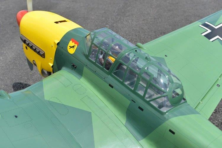 Black Horse Junkers JU87-B2 Stuka 2300mm 50-60cc ARF - 5