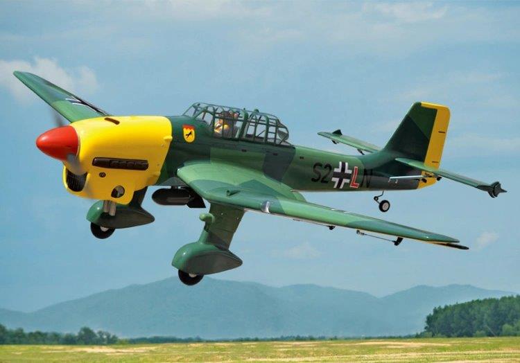 Black Horse Junkers JU87-B2 Stuka 2300mm 50-60cc ARF - 2