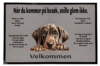 Dørmatte Plott Hound 1