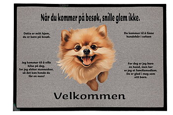 Dørmatte Pomeranian 2