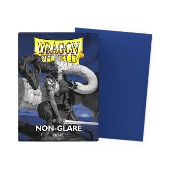 Dragon Shield: Blue - Non-Glare - Matte Sleeves - Standard Size