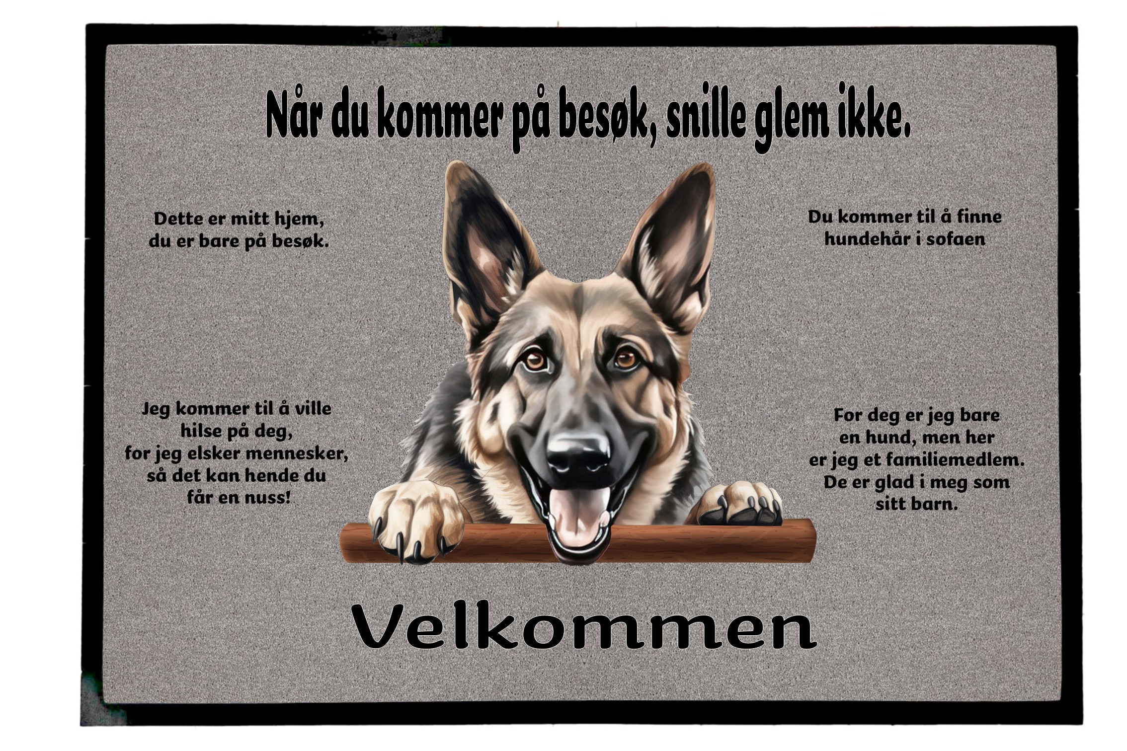 Dørmatte Schæfer 3