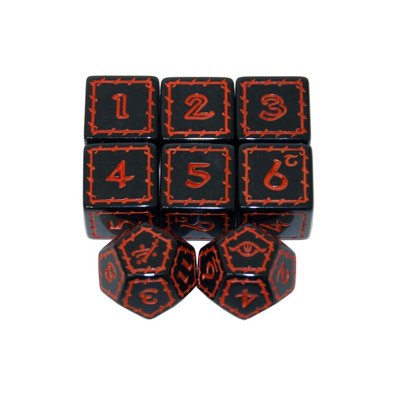 Free League: The One Ring RPG - Black Dice Set