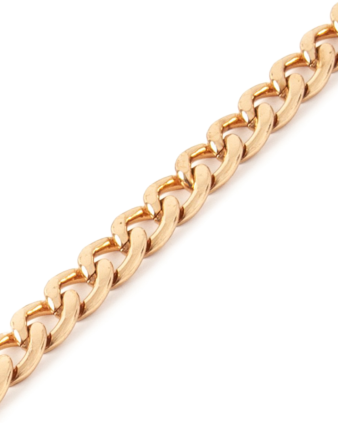 Väskrem pansarlänk i guld - 2