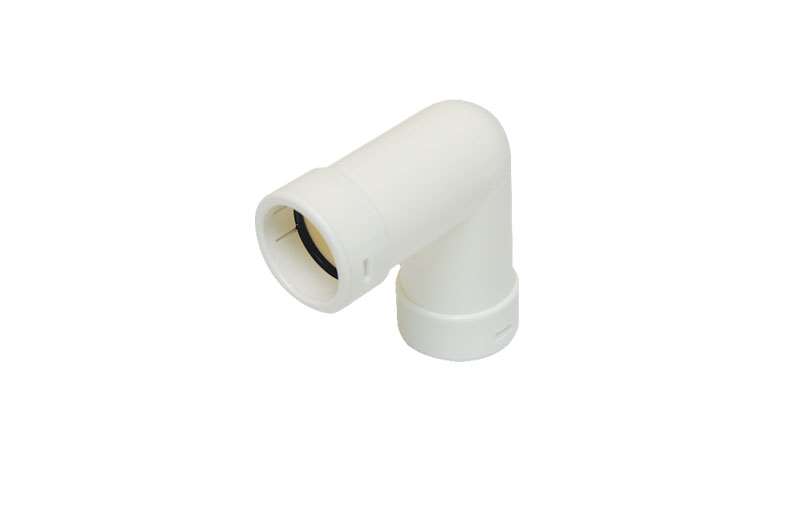 Connector 90° rigid drain pipe - ø20mm