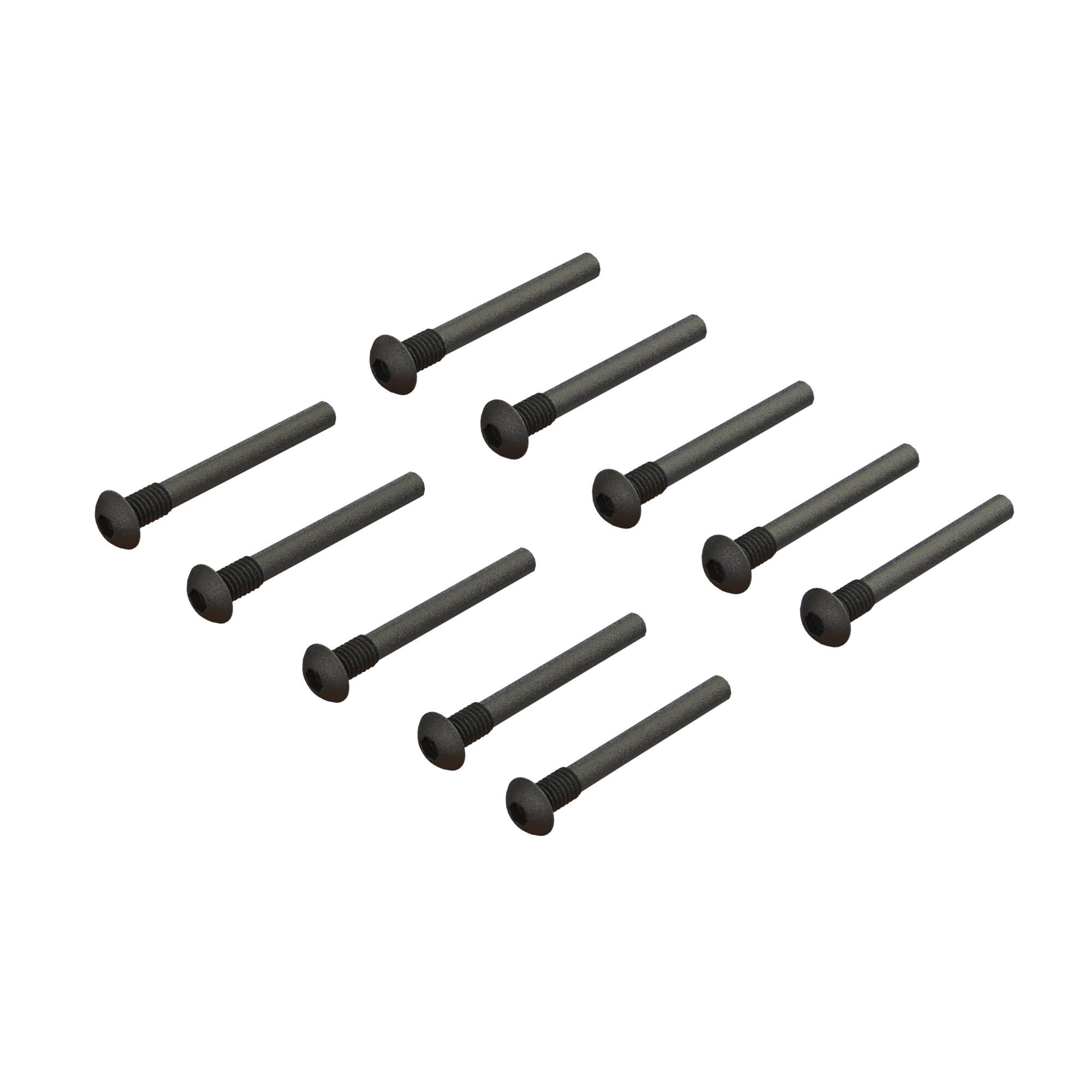 Arrma ARA702013 Button Head Screw Pin M3x24mm (10)