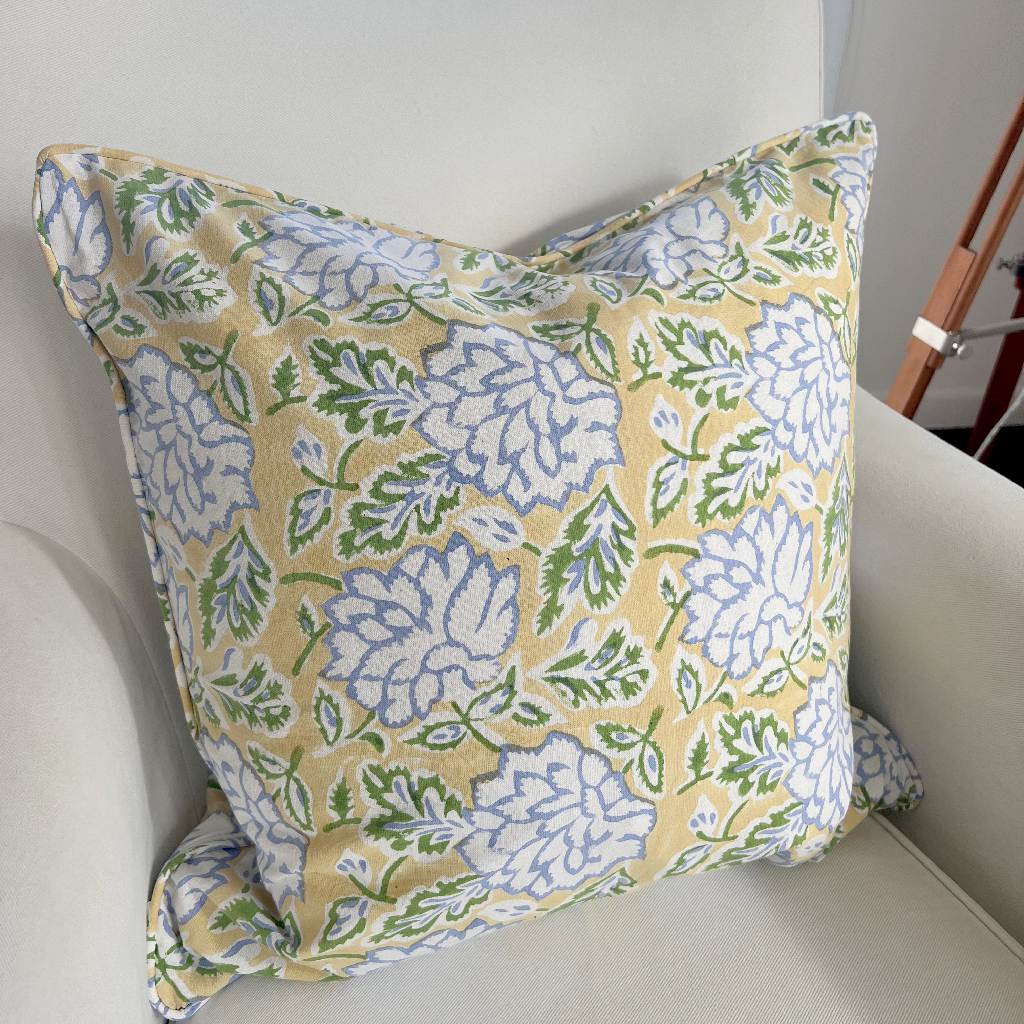 Kuddfodral Dahlia Yellow