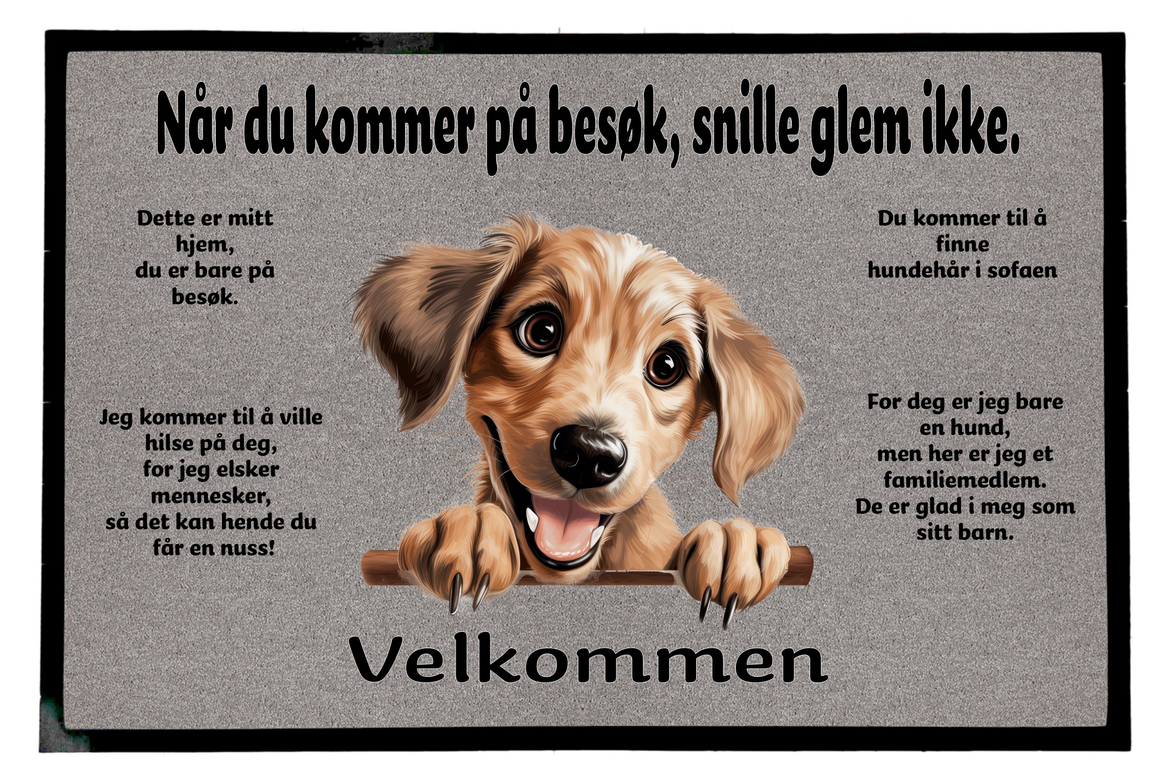 Dørmatte Sloughi 1