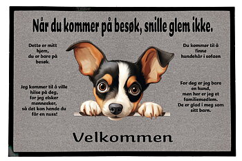 Dørmatte Toy Fox Terrier 1