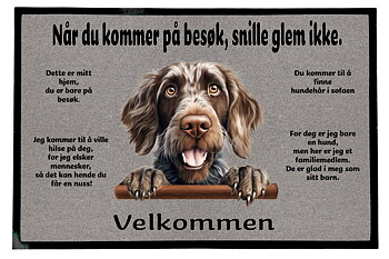 Dørmatte Tysk strihåret Peker 1