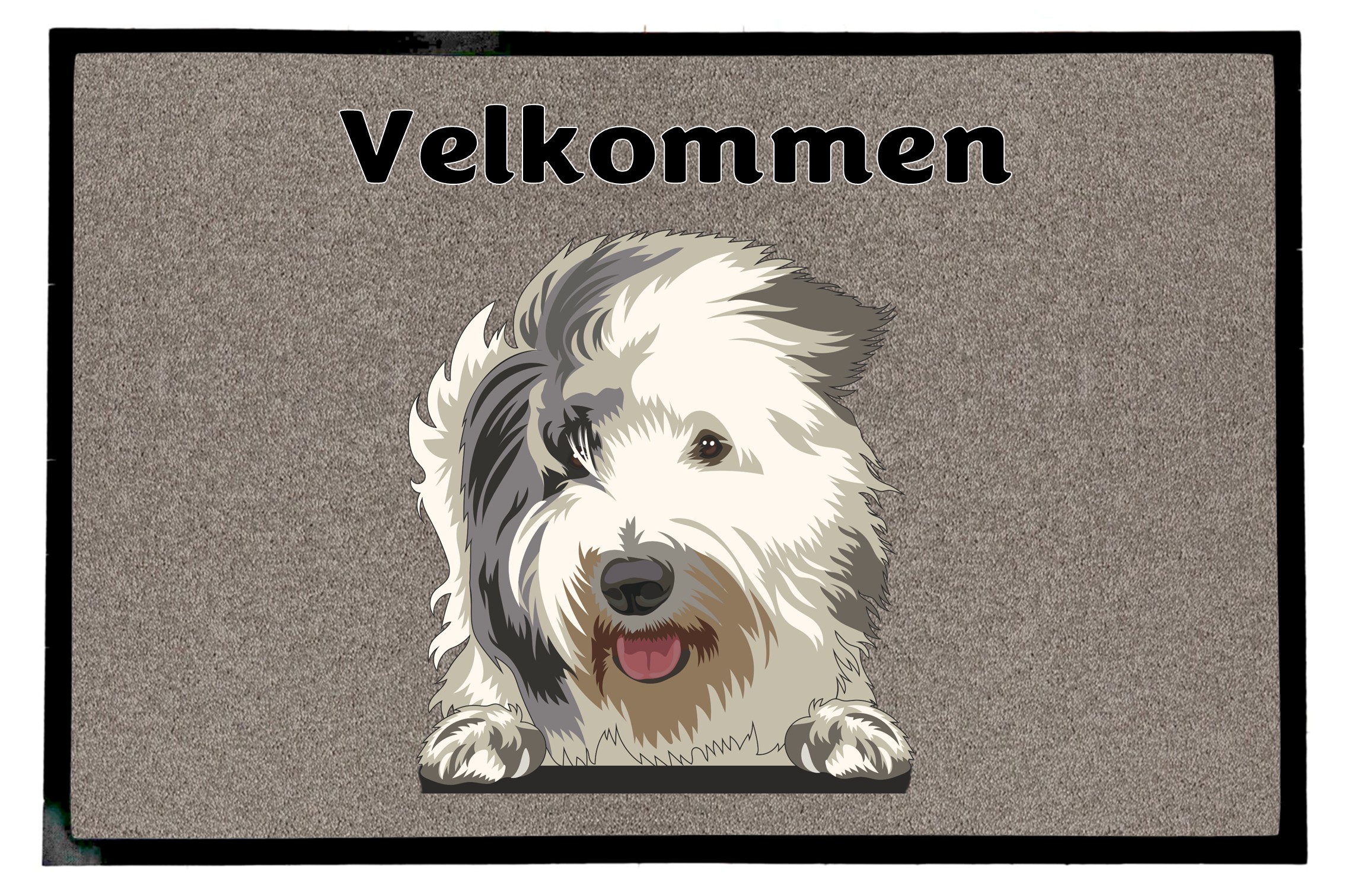 Dørmatte Old English Sheepdog 3