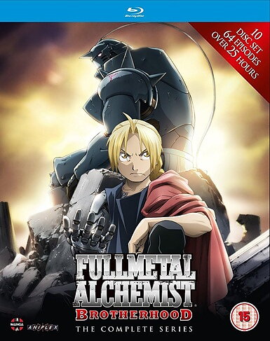 Fullmetal Alchemist Brotherhood: The Complete Series (BLU-RAY)