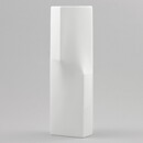 Jeroen Bechthold (Balance 1979) White Modern Skewed Vase 21 cm