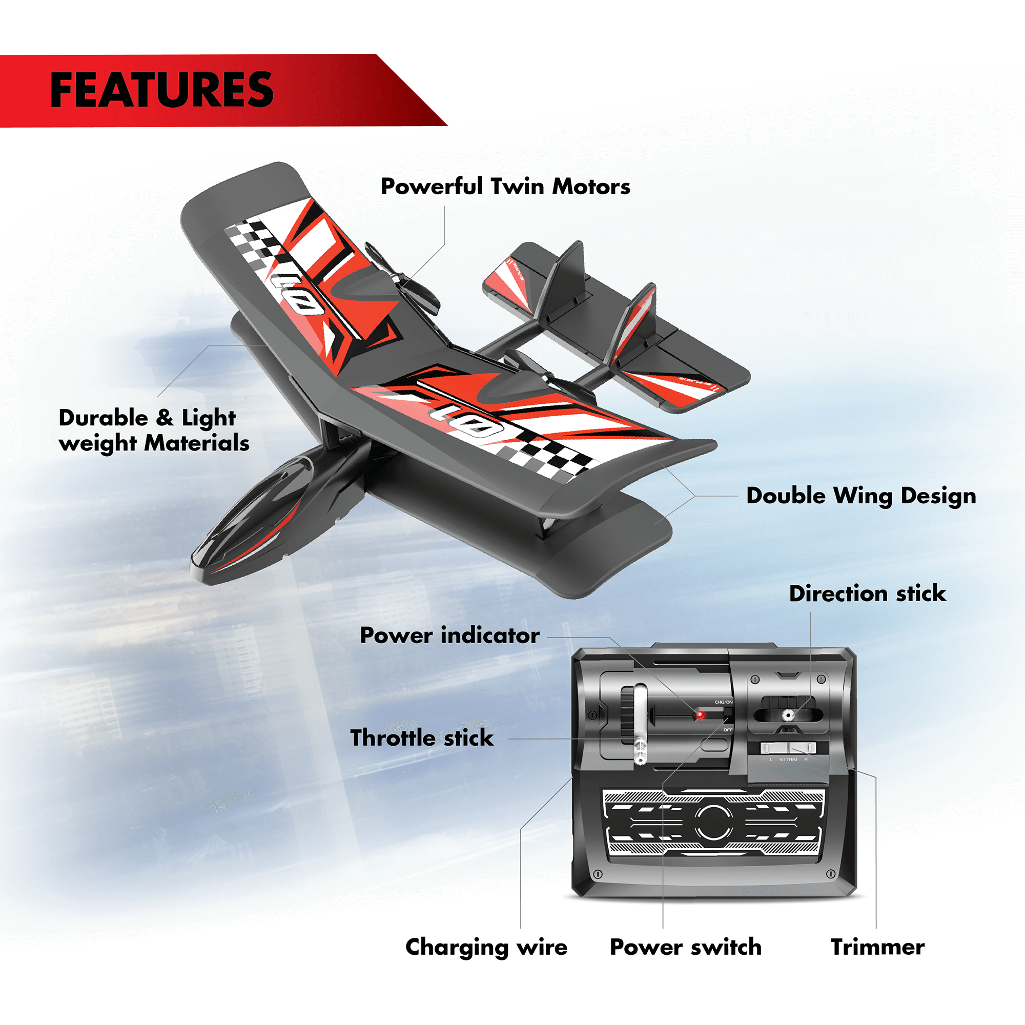 Silverlit Flybotic Bi-Wing evo - 4