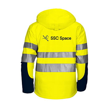 Lined softshell jacket