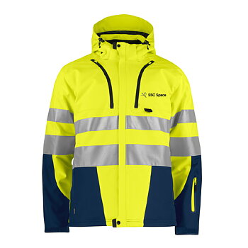 Lined softshell jacket