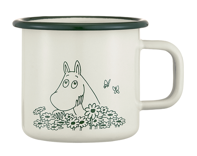 Mumin Emaljmugg 3,7 dl - Summer Crush