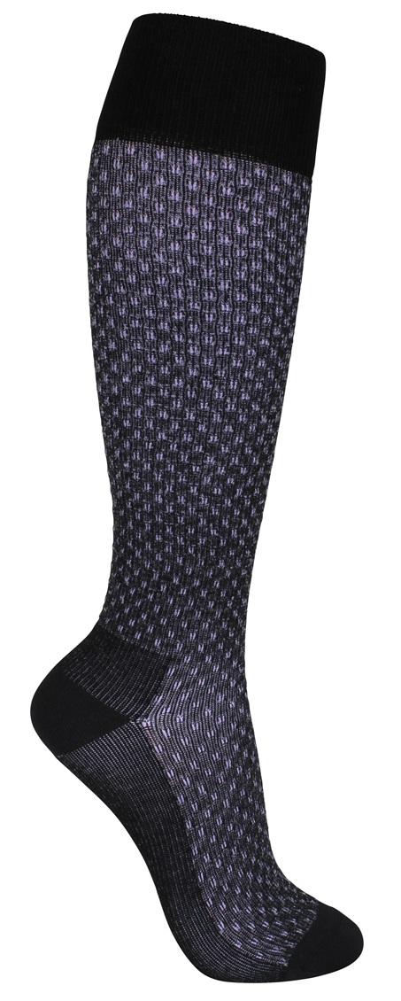 Doktorn Rekommenderar Stödstrumpor Svarta med struktur