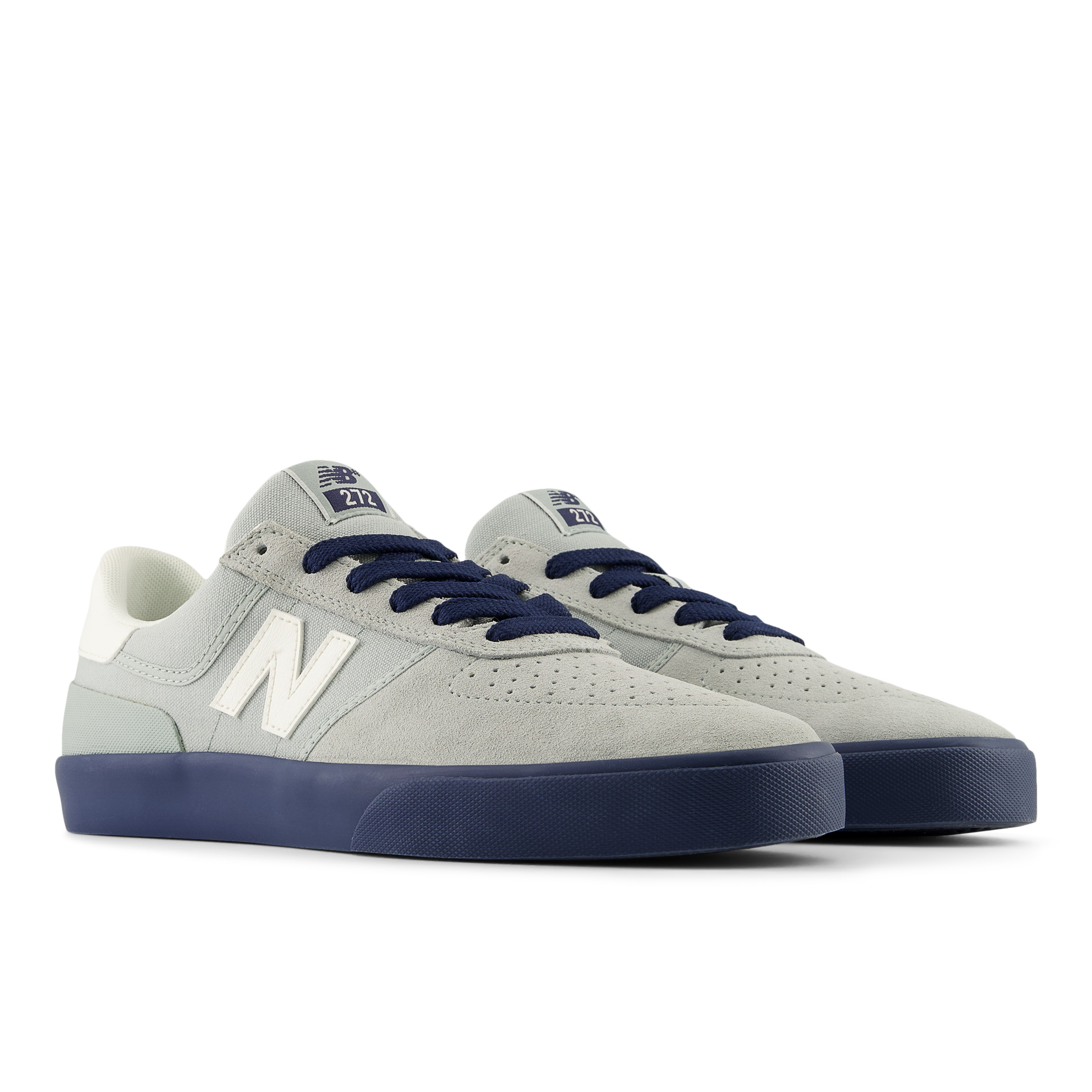 New Balance Numeric 272 Lone Star Grey/White Skateskor - 4