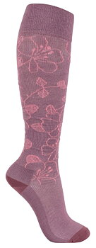 Doktorn Rekommenderar Stödstrumpor Rosa Blommor