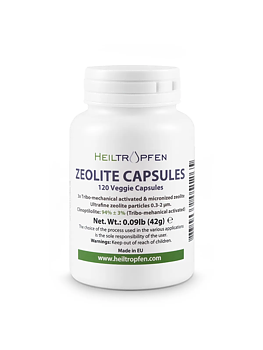 Heiltropfen Zeolite 3xTMA – Mikroniserad Zeolit (120 kapslar)