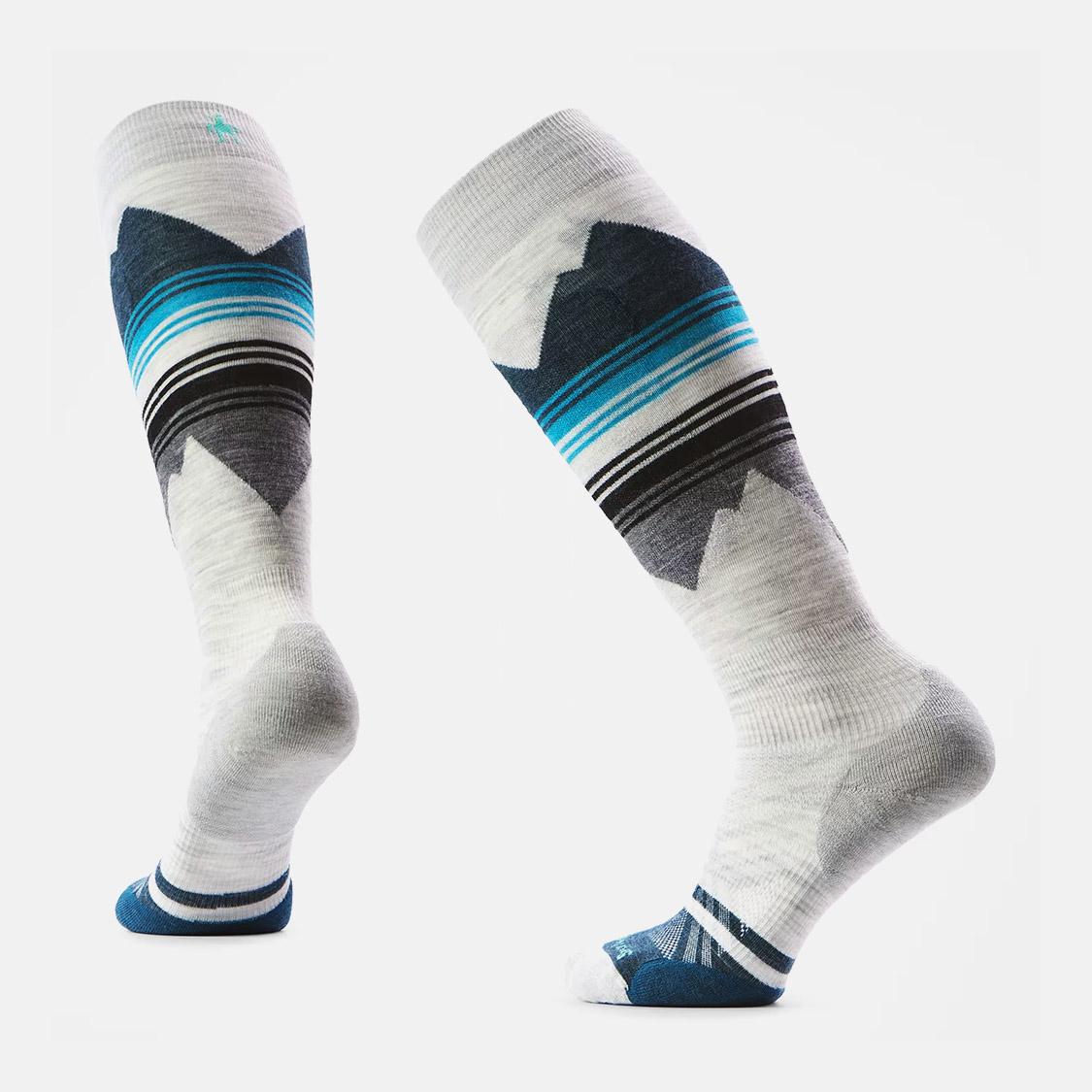 Smartwool - Womens Targeted Cushion Pattern Over The Calf Socks Ash