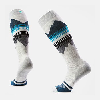 Smartwool - Womens Targeted Cushion Pattern Over The Calf Socks Ash