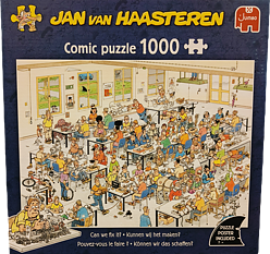 Jumbo Jan van Haasteren can we fix it? palapeli 1000 palaa