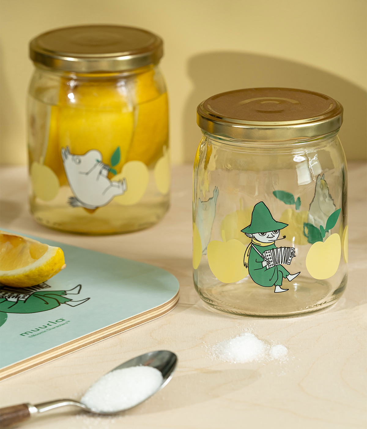 Mumin Glasburk 0,5 L - Joyful Apples - 3