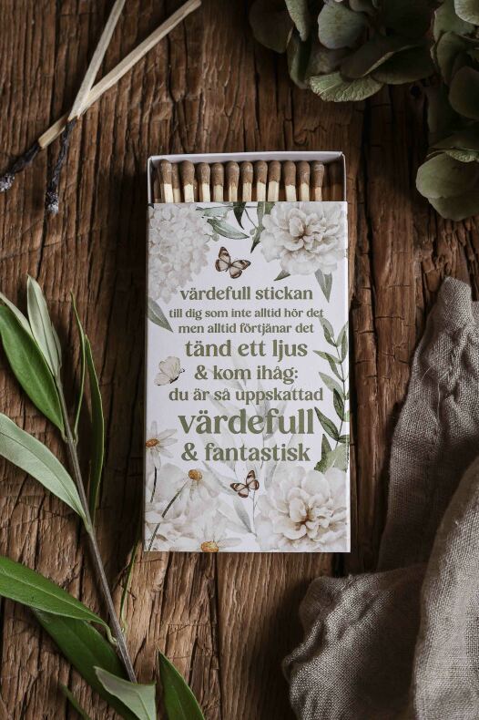 Matchbox, Valuable matchstick - Majas Cottage