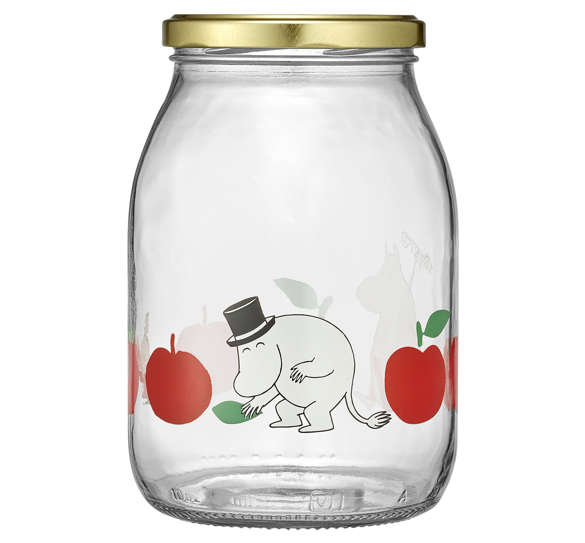 Mumin Glasburk 1 L - Joyful Apples - 2